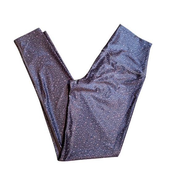 Aerie Offline Dark Brown Leopard Cheetah Leggings Large - Picture 1 of 6